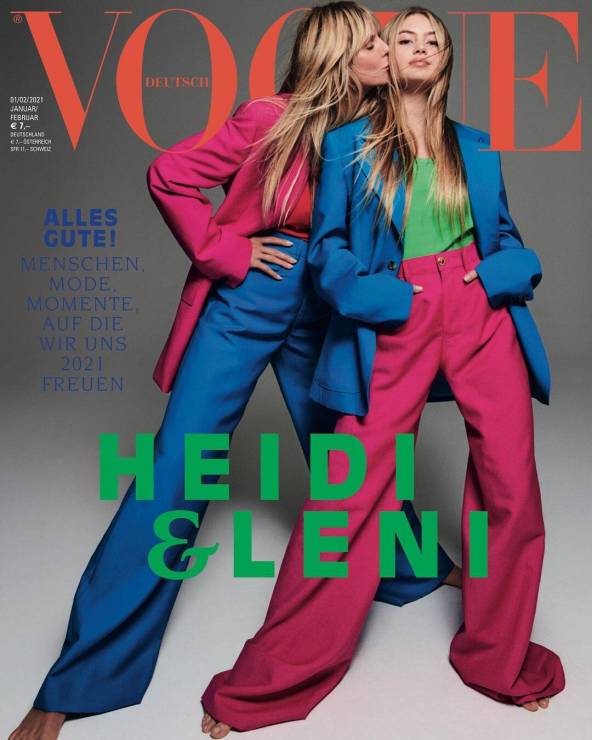 Leni Klum - córka Heidi Klum - wschodząca gwiazda modelingu