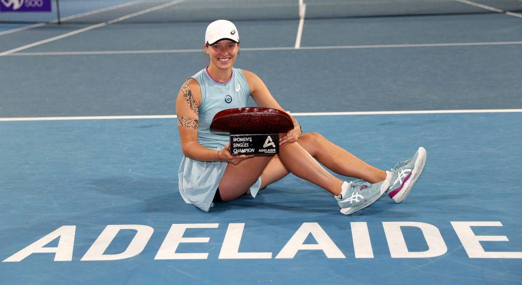 Iga Świątek wygrała w finale WTA w Adelajdzie