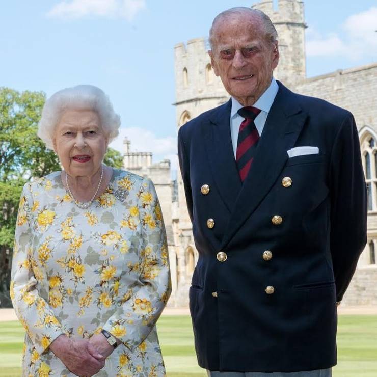 królowa Elżbieta i książę Filip