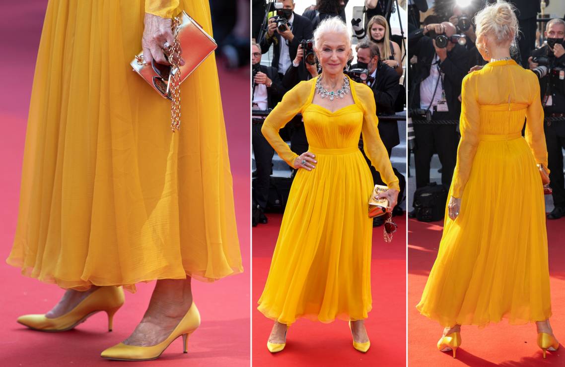 Helen Mirren na Festiwalu Filmowym w Cannes 2021
