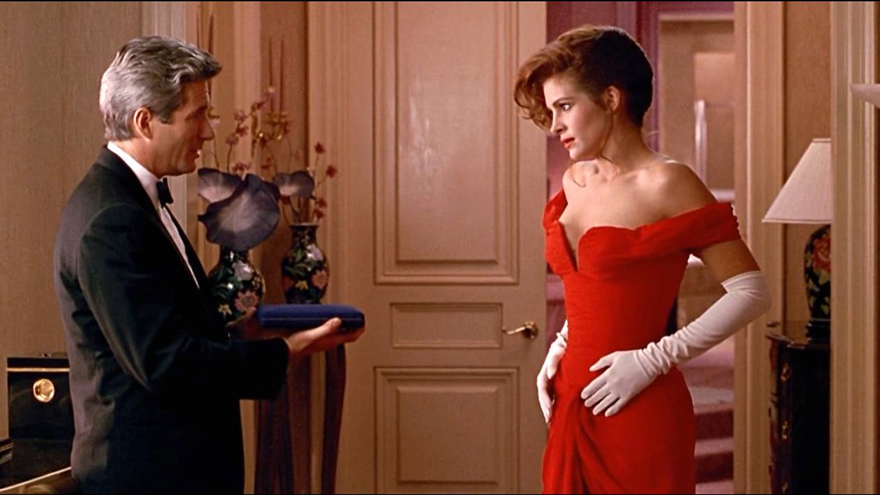 "Pretty Woman" - jak czerwona sukienka Julii Roberts zmieniła prostytutkę w księżniczkę z bajki