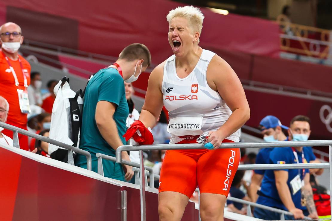 Anita Włodarczyk zdobywa złoto w rzucie młotem na igrzyskach w Tokio