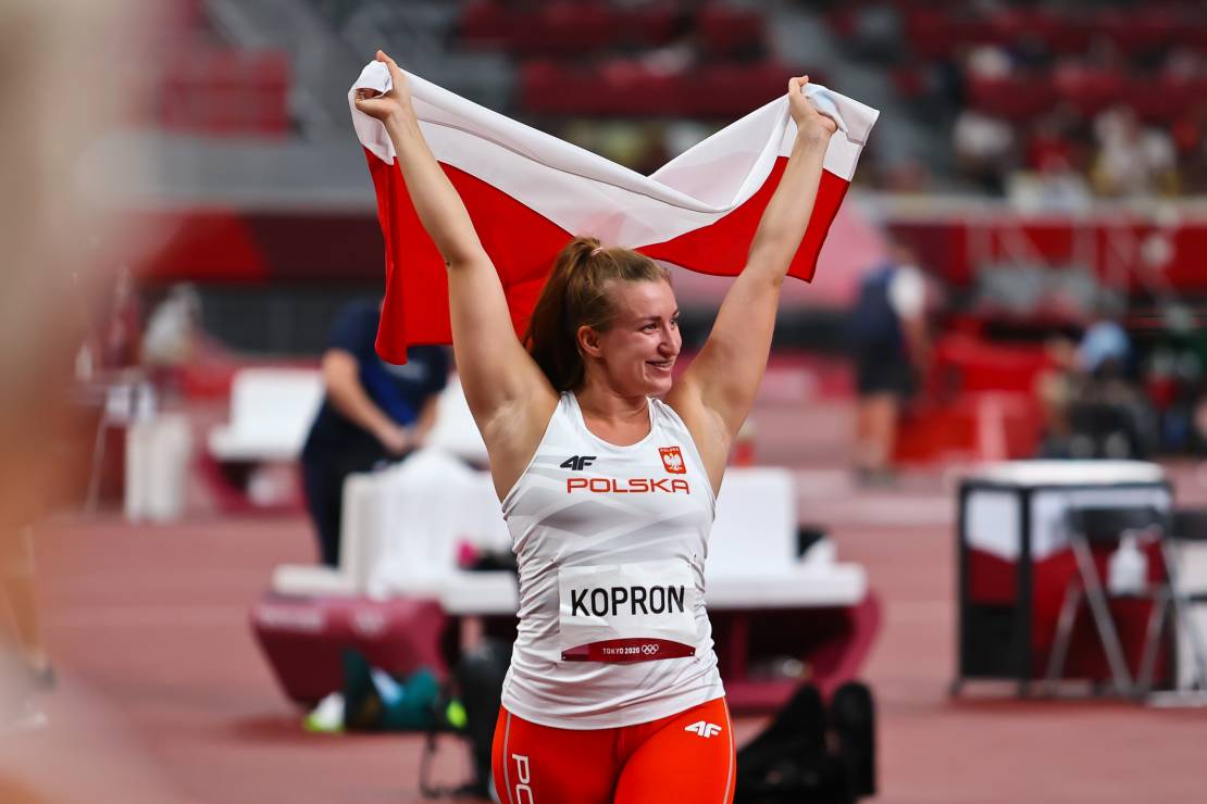 Malwina Kopron zdobywa brąz w rzucie młotem na igrzyskach w Tokio