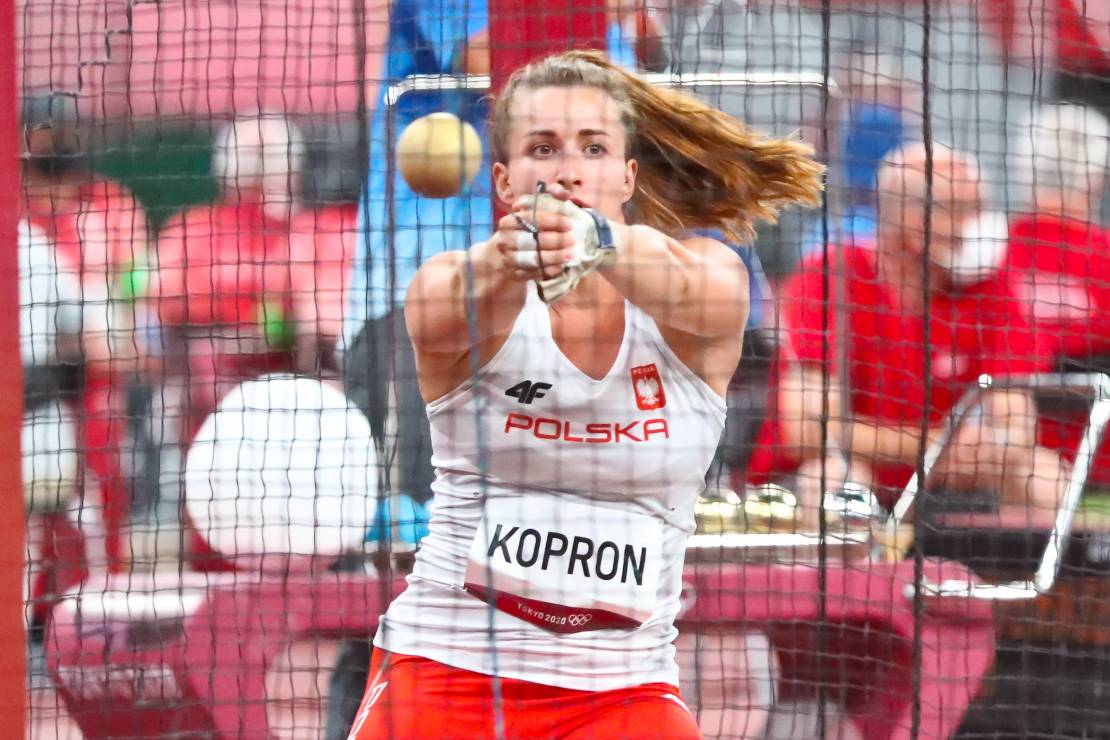 Malwina Kopron zdobywa brąz w rzucie młotem na igrzyskach w Tokio