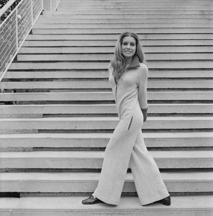 Modelka w kombinezonie - 1968