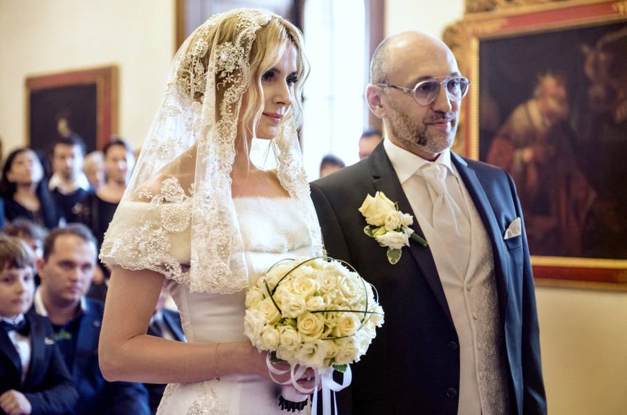 Halina Mlynkova i Leszek Wronka pobrali się 14 lutego w Pradze