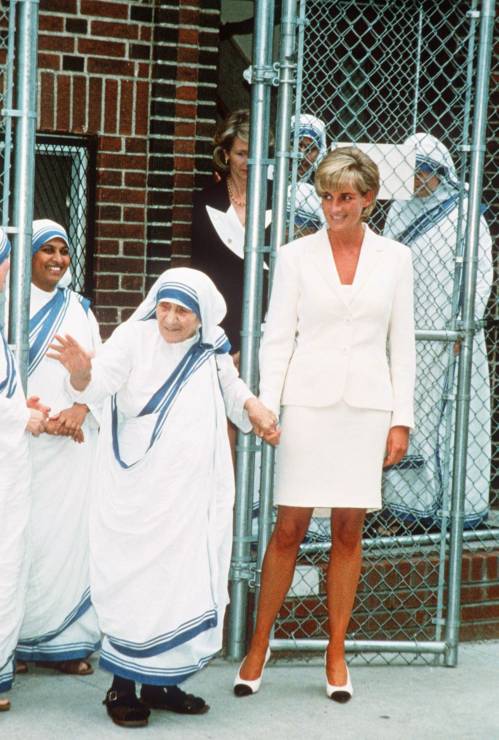 Księżna Diana i Matka Teresa