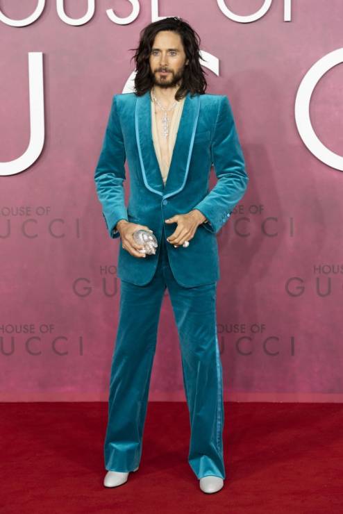Jared Leto na premierze filmu "House of Gucci"