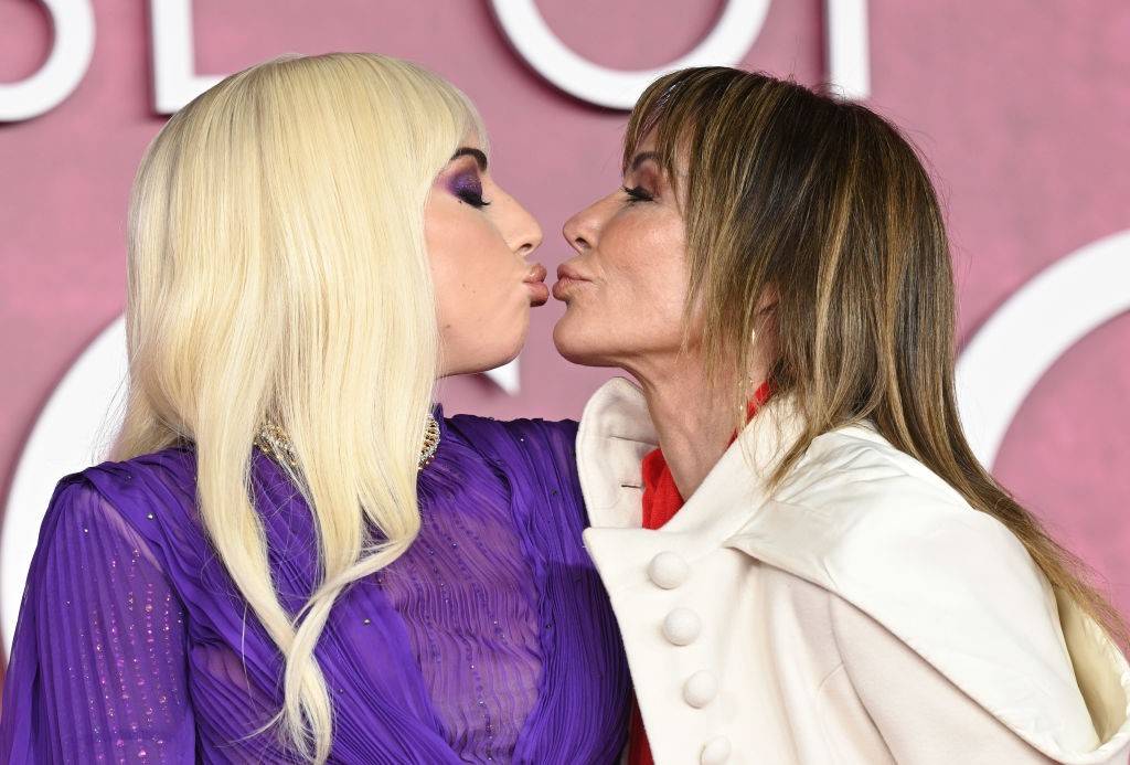Lady Gaga i Giannina Facio na premierze filmu "House of Gucci"