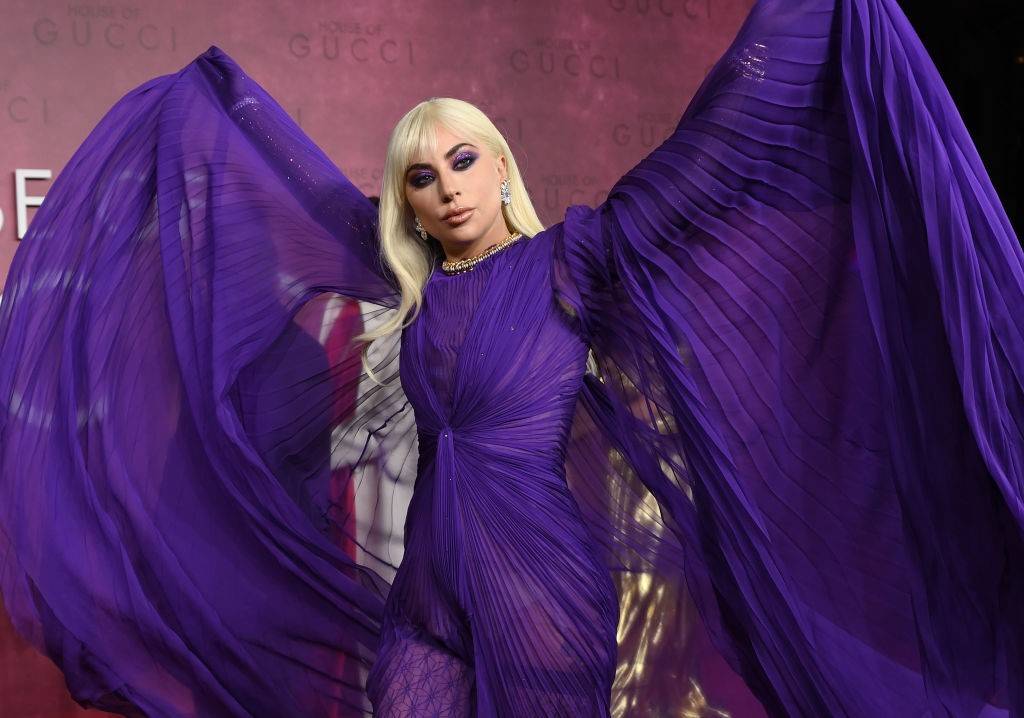 Lady Gaga na premierze filmu "House of Gucci"