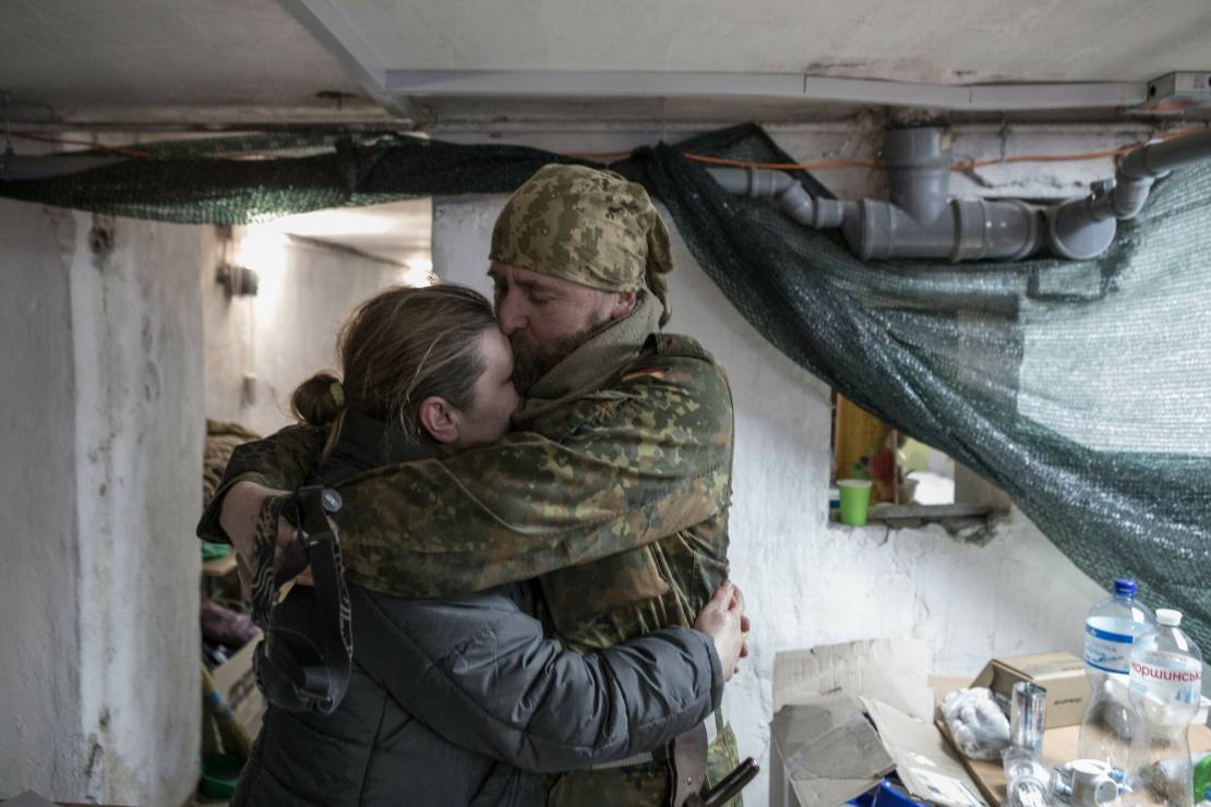 Ukrainki biorą czynny udział w wojnie