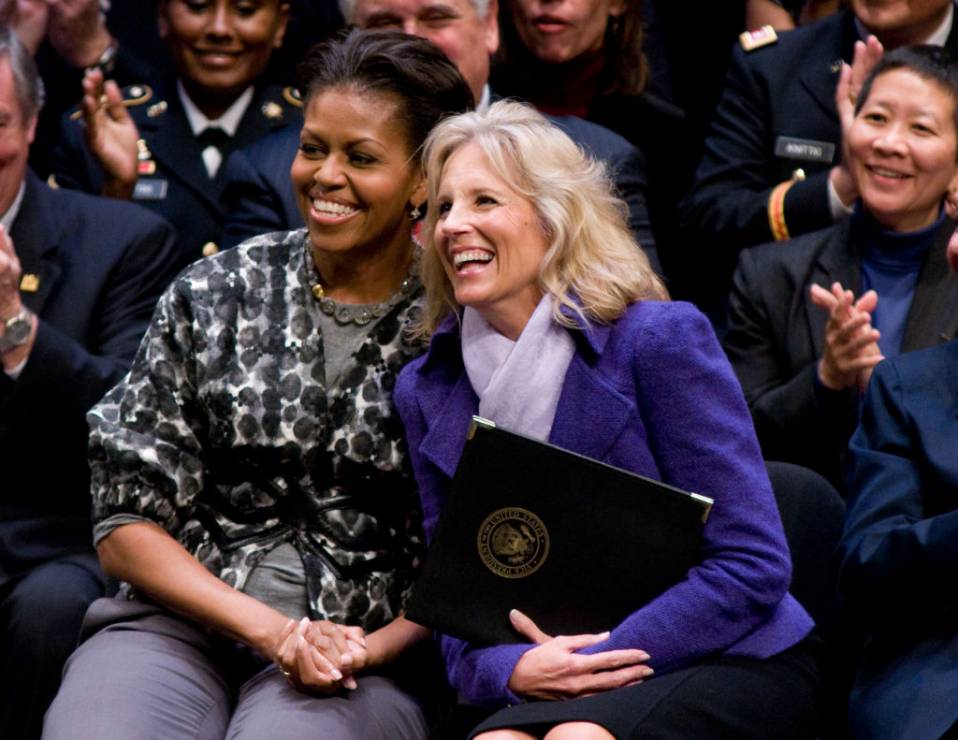 Jill Biden i Michelle Obama
