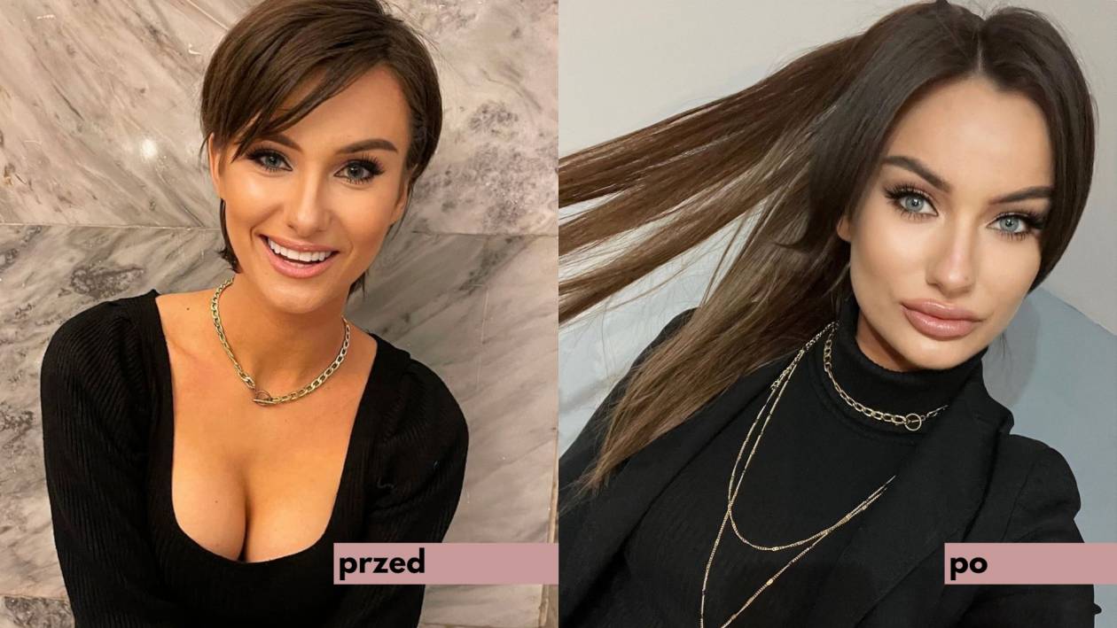 Olga z "Top Model": przed i po