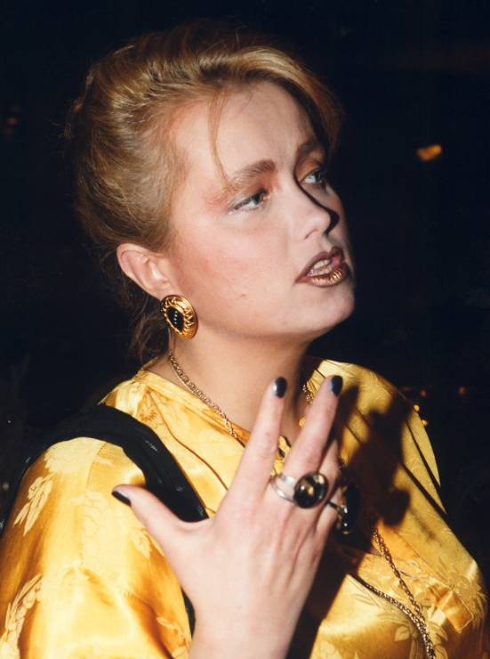 Anna Majcher w latach 90.