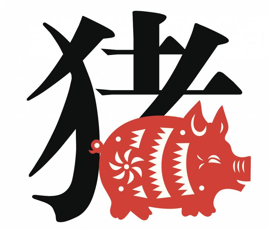 Chińskie znaki zodiaku - Świnia (Dzik)