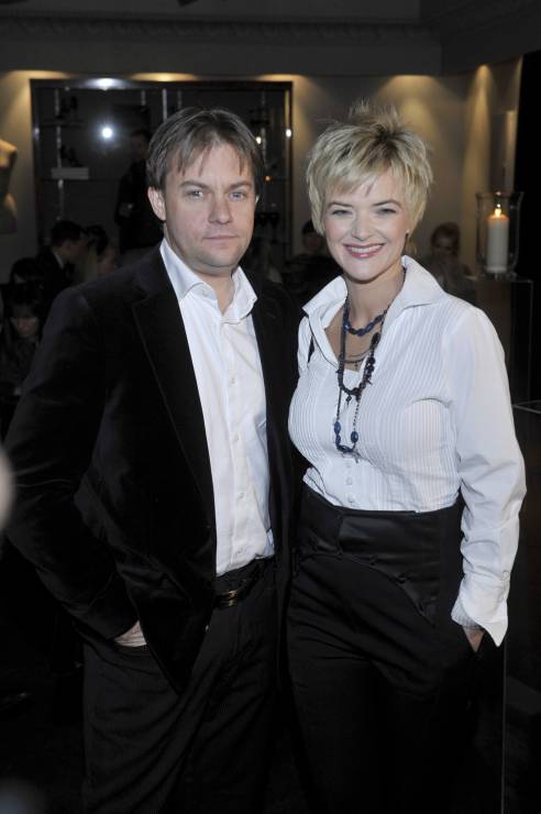 Monika Richardson i Jamie Malcolm w 2009 roku.