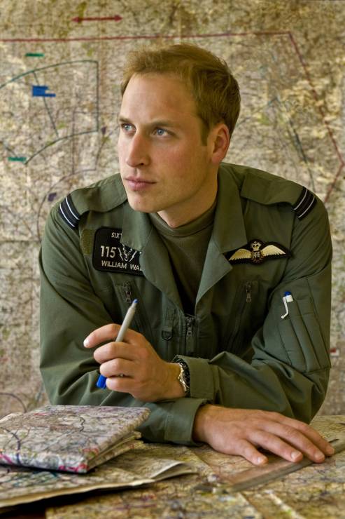 Książę William jako pilot RAF, 2009