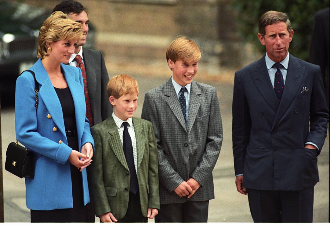 Pierwszy dzień księcia Williama w Eton, 1995 rok